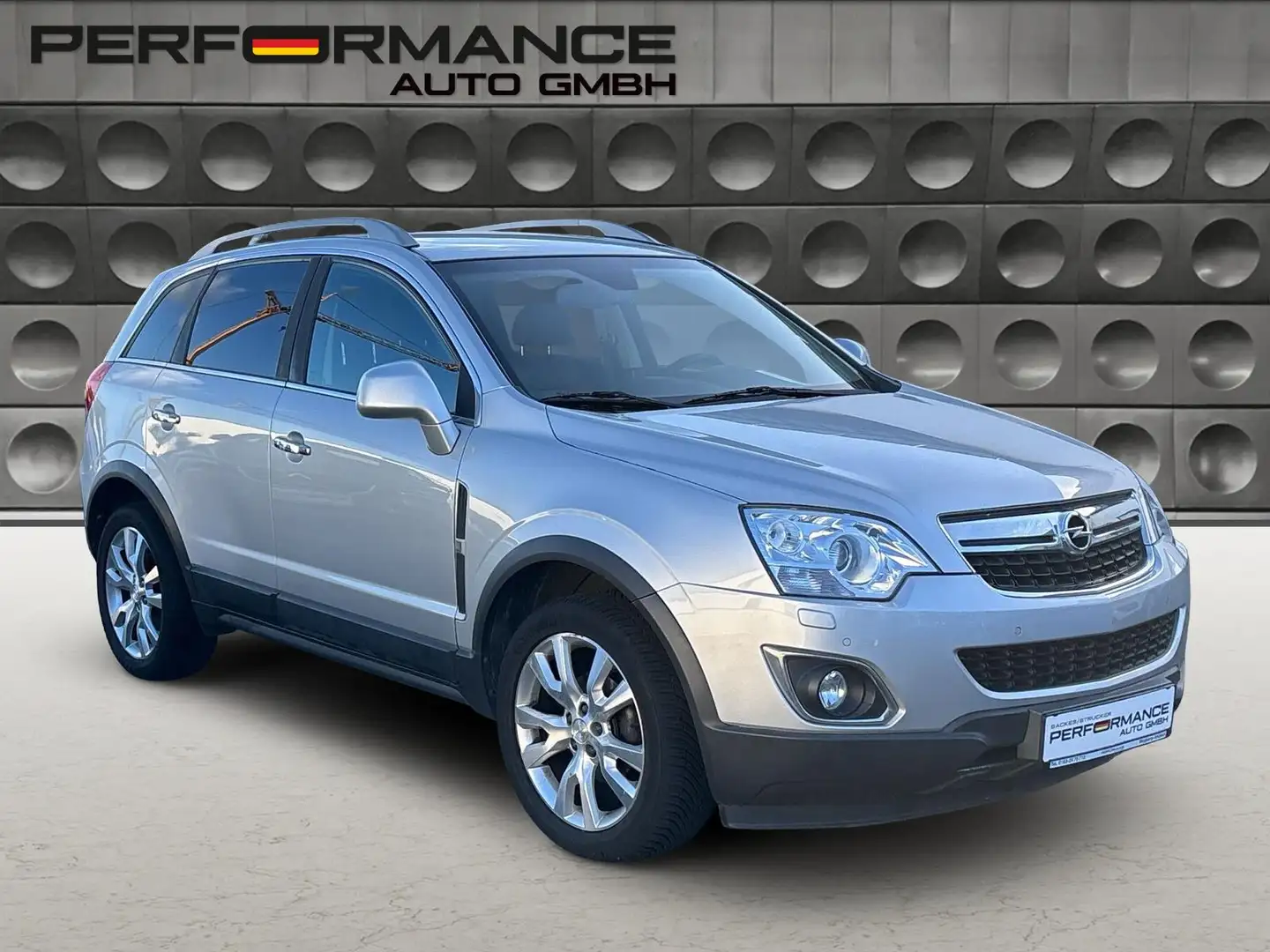 Opel Antara Cosmo 4x4 Leder Navi Xenon PDC Sitzh Plateado - 1