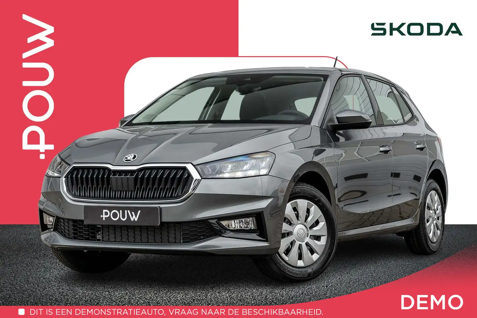 Skoda Fabia 1.0 TSI 95pk Essence | Parkeersensoren | Apple Car Grijs - 1