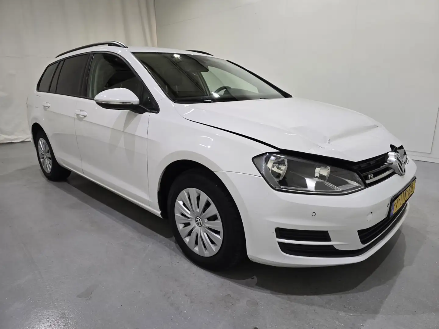Volkswagen Golf Variant 1.6 TDI Trendline DSG Bjr.2014 Wit - 1