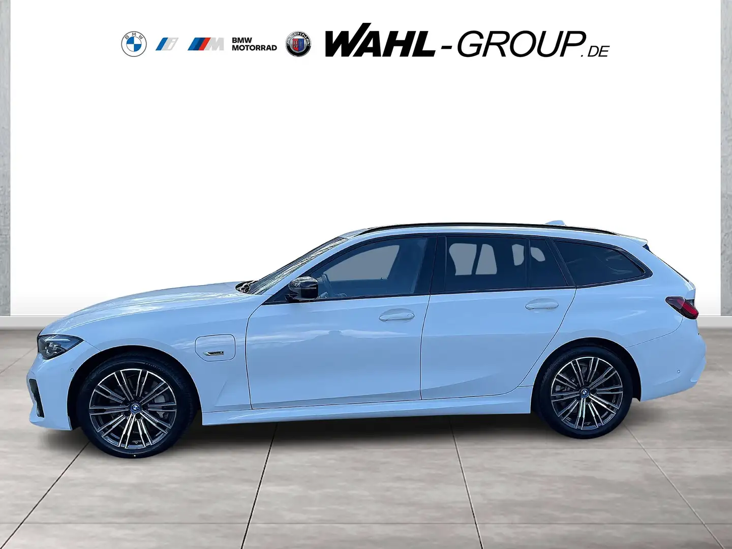 BMW 330 e TOURING M SPORT HEAD-UP HIFI DAB PANO LED KEYLES Wit - 2