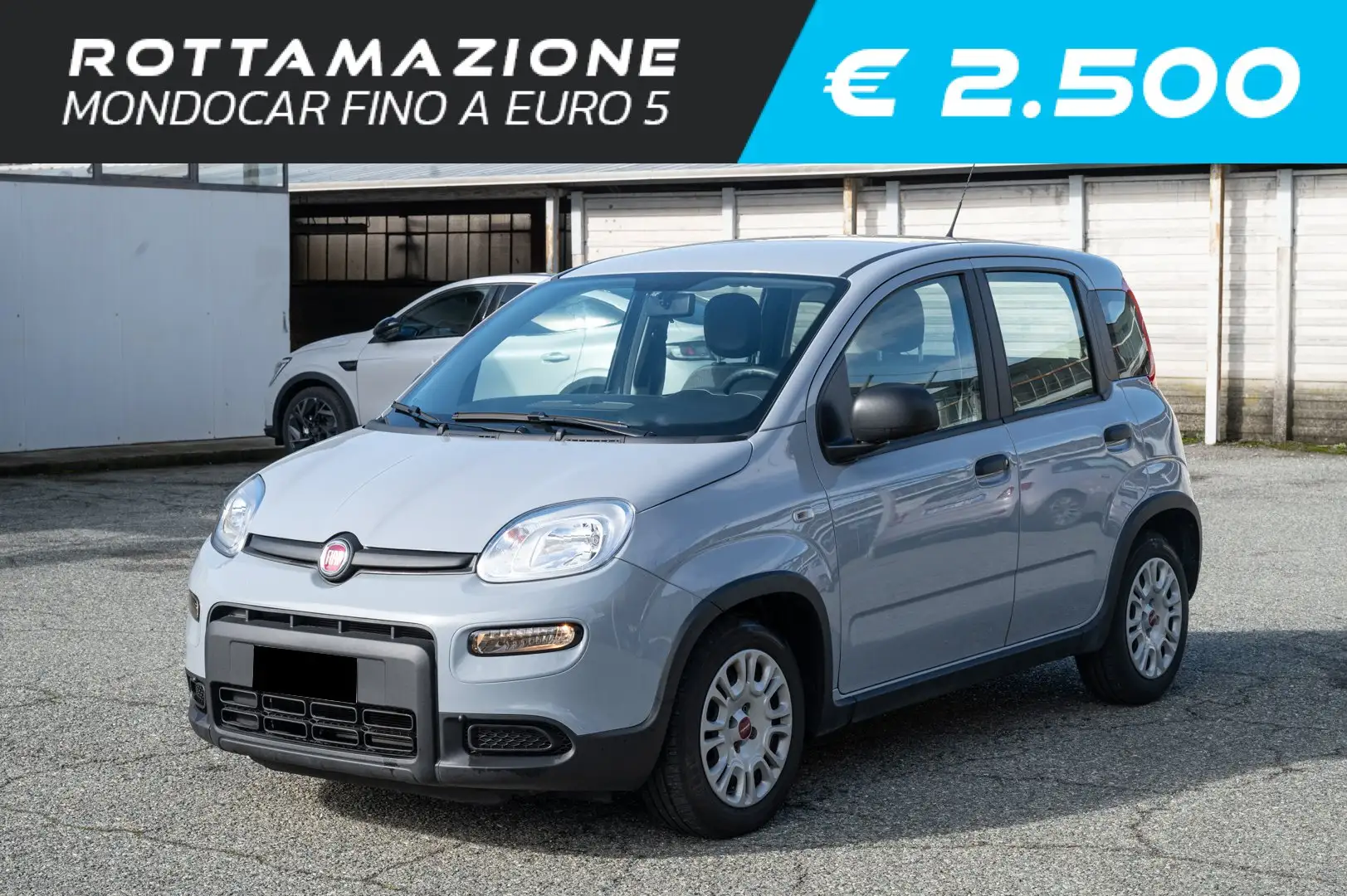 Fiat Panda 1.0 FireFly S&S Hybrid Grigio - 1
