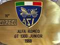 Alfa Romeo GT GT 1300 JUNIOR I SERIE SCALINO Czerwony - thumbnail 2