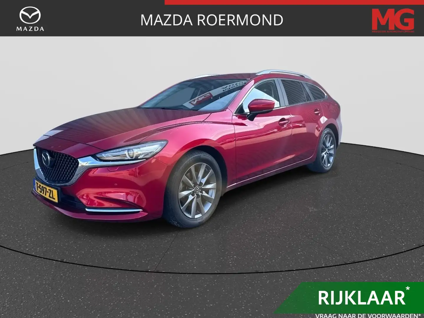 Mazda 6 Sportbreak 2.0 SkyActiv-G 165 6AT Business | Rijkl Rood - 1