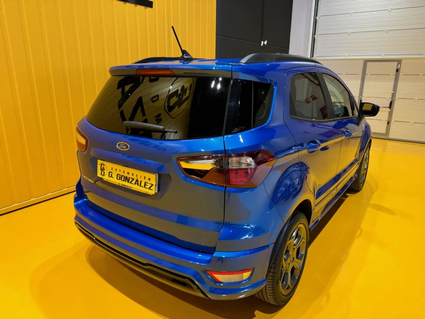 Ford EcoSport 1.0 EcoBoost ST Line 125 Blauw - 2