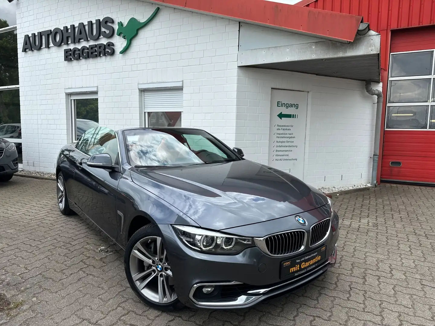 BMW 440 ixDrive Luxury Line Cabrio/LEDER/NAVI/SHZ/ Grau - 1