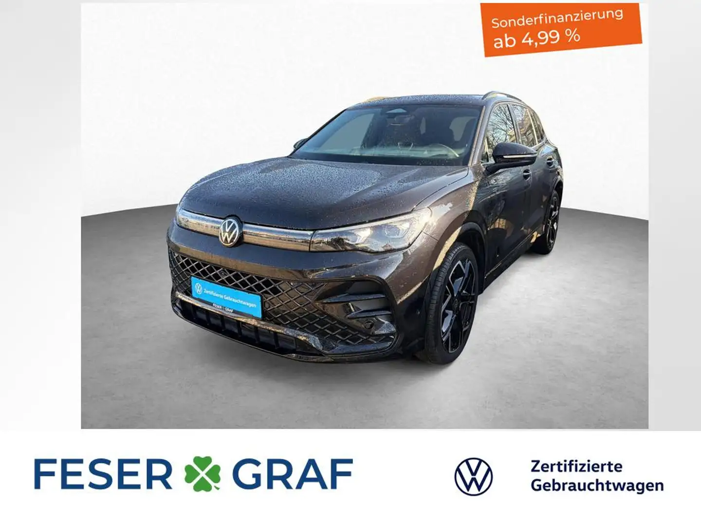 Volkswagen Tiguan R-Line 2.0 TDI 7-DSG KAMERA KESSY LED Schwarz - 1