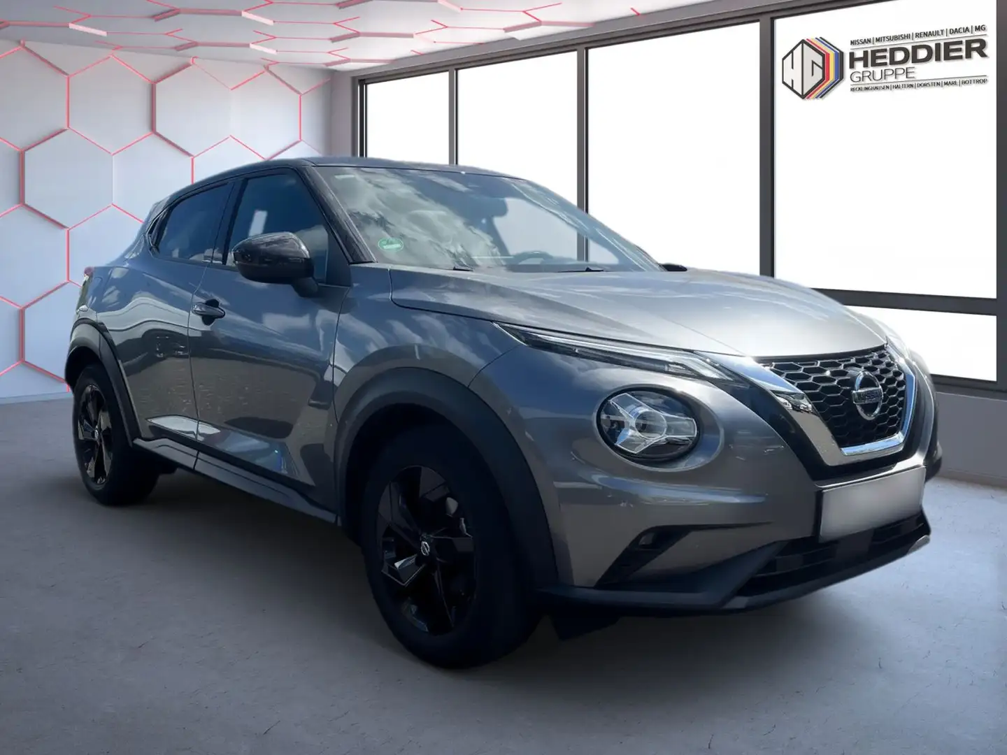 Nissan Juke Enigma DCT*360°-KAMERA*KLIMA*TEILLEDER* Grigio - 2