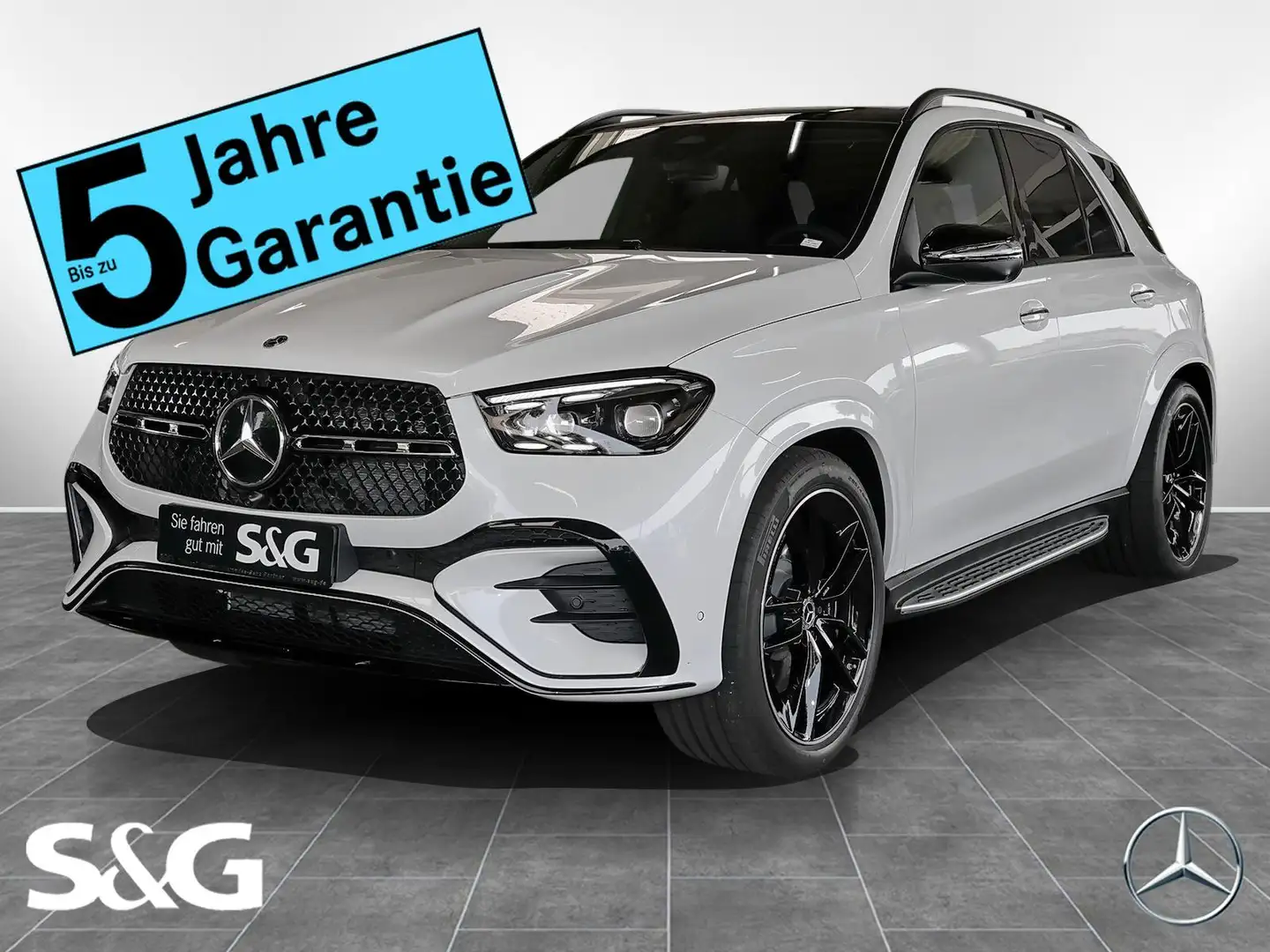 Mercedes-Benz GLE 580 4M AMG MBUX+360°+M-LED+AHK+Pano+Distroni Blanco - 1