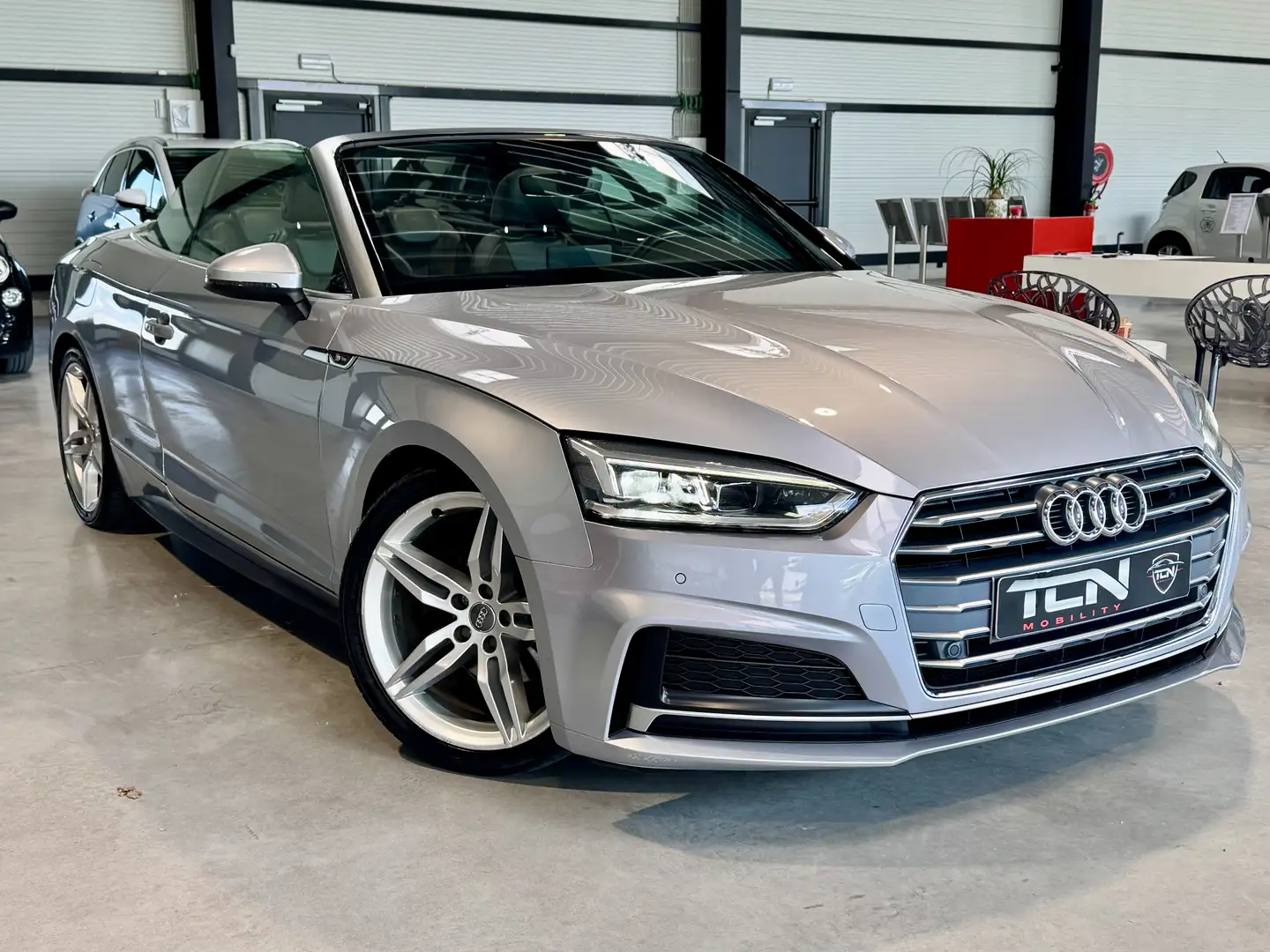 Audi A5 ✅ Cabriolet 35 TDi Sport S tronic - S.Line ✅ Zilver - 2