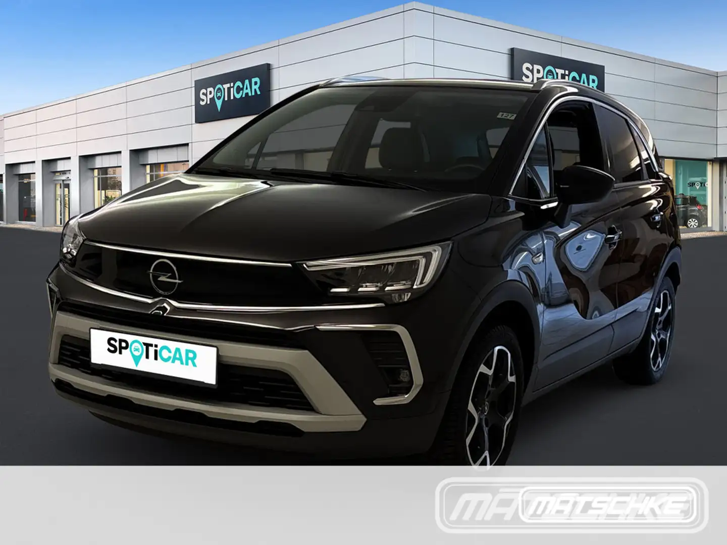Opel Crossland Ultimate 1.2 81kW NAVI LED CARPLAY Zwart - 1