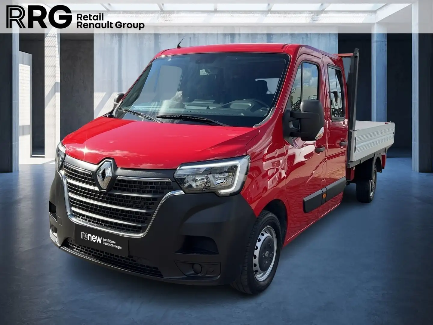 Renault Master DOKA dCi 180 Pritsche Doppelkabine L3H1 Rot - 1