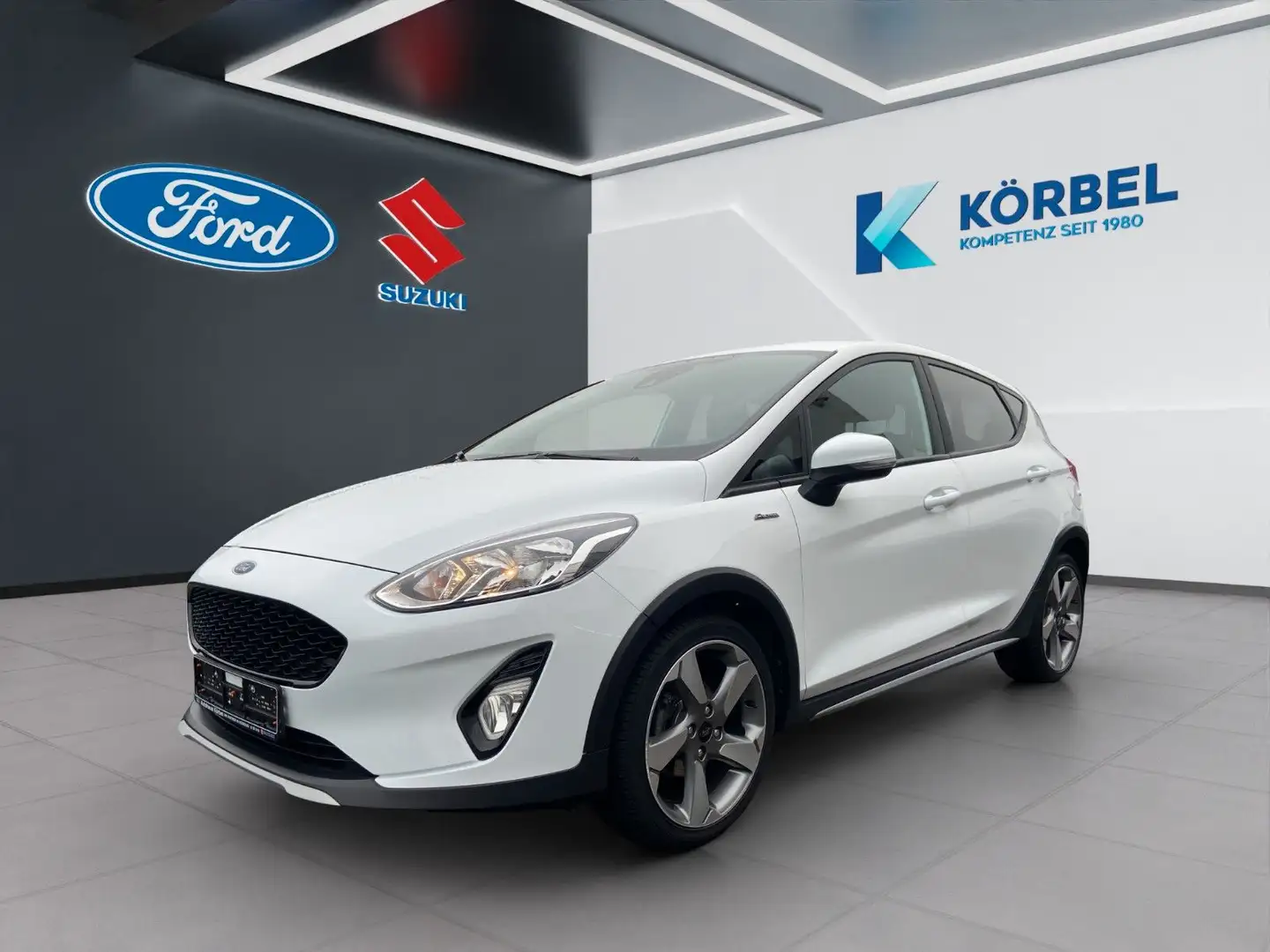 Ford Fiesta 1.0 Active*Navi*Automatik*Sitzh.*Klimaaut Blanc - 1