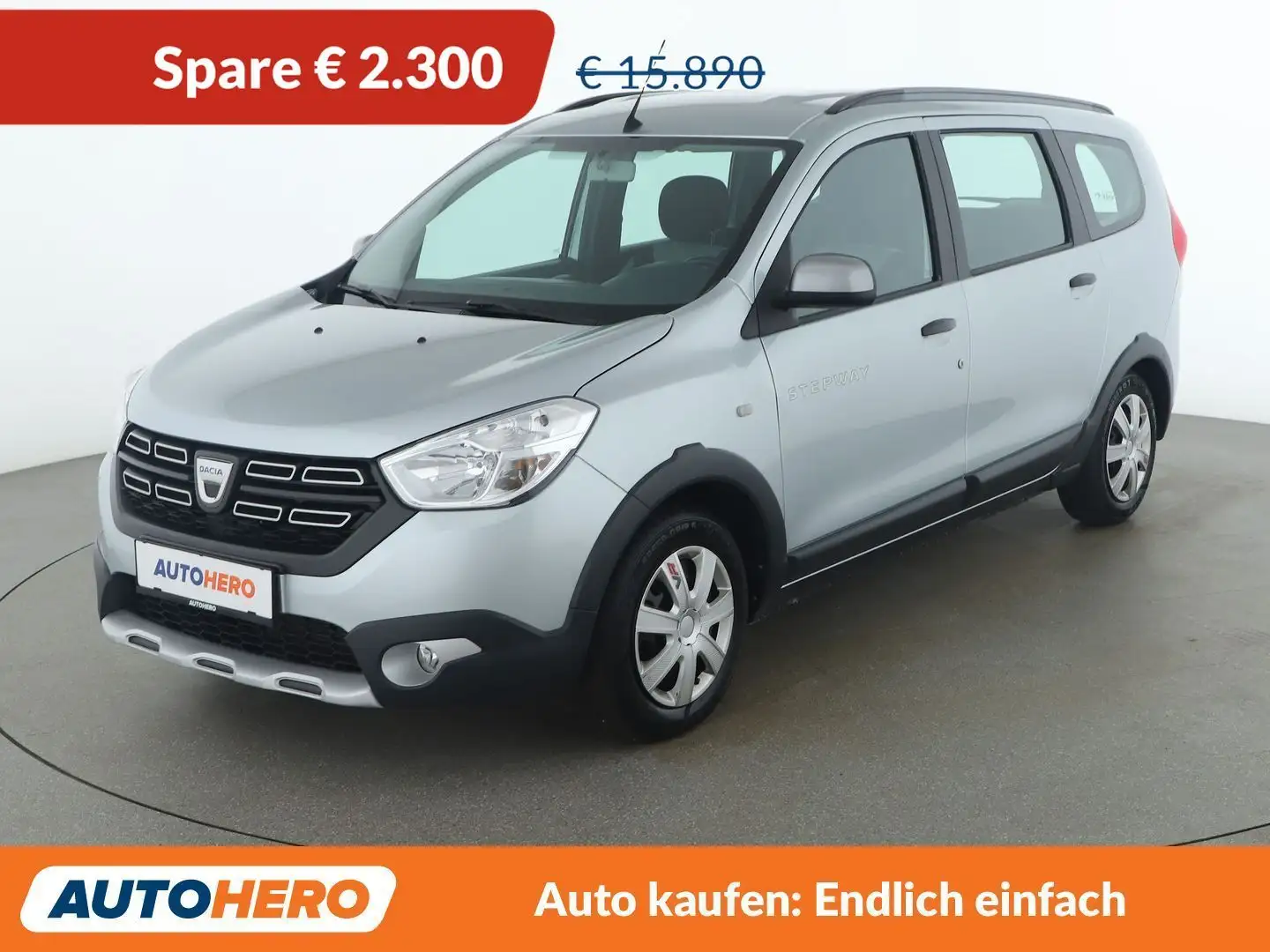 Dacia Lodgy 1.5 Blue dCi Stepway Silber - 1