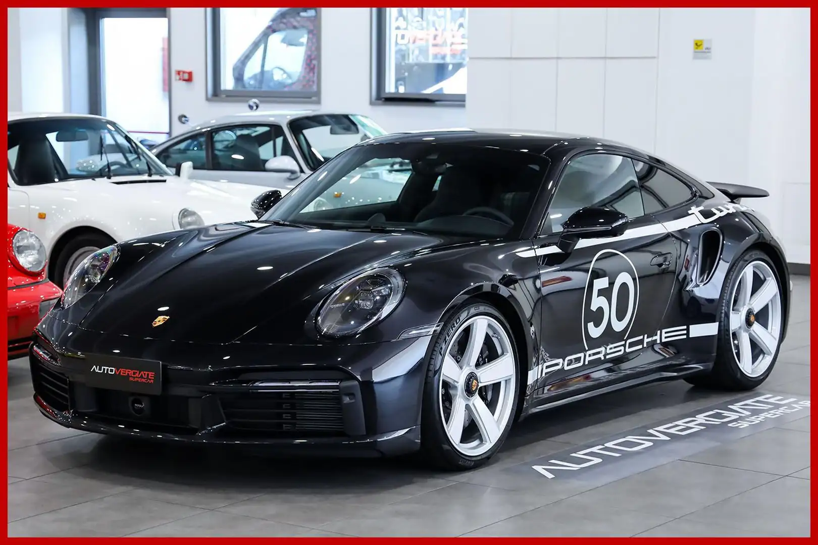 Porsche 992 Turbo 50 Anni Coupé|IVA ESP| HERITAGE Negru - 1