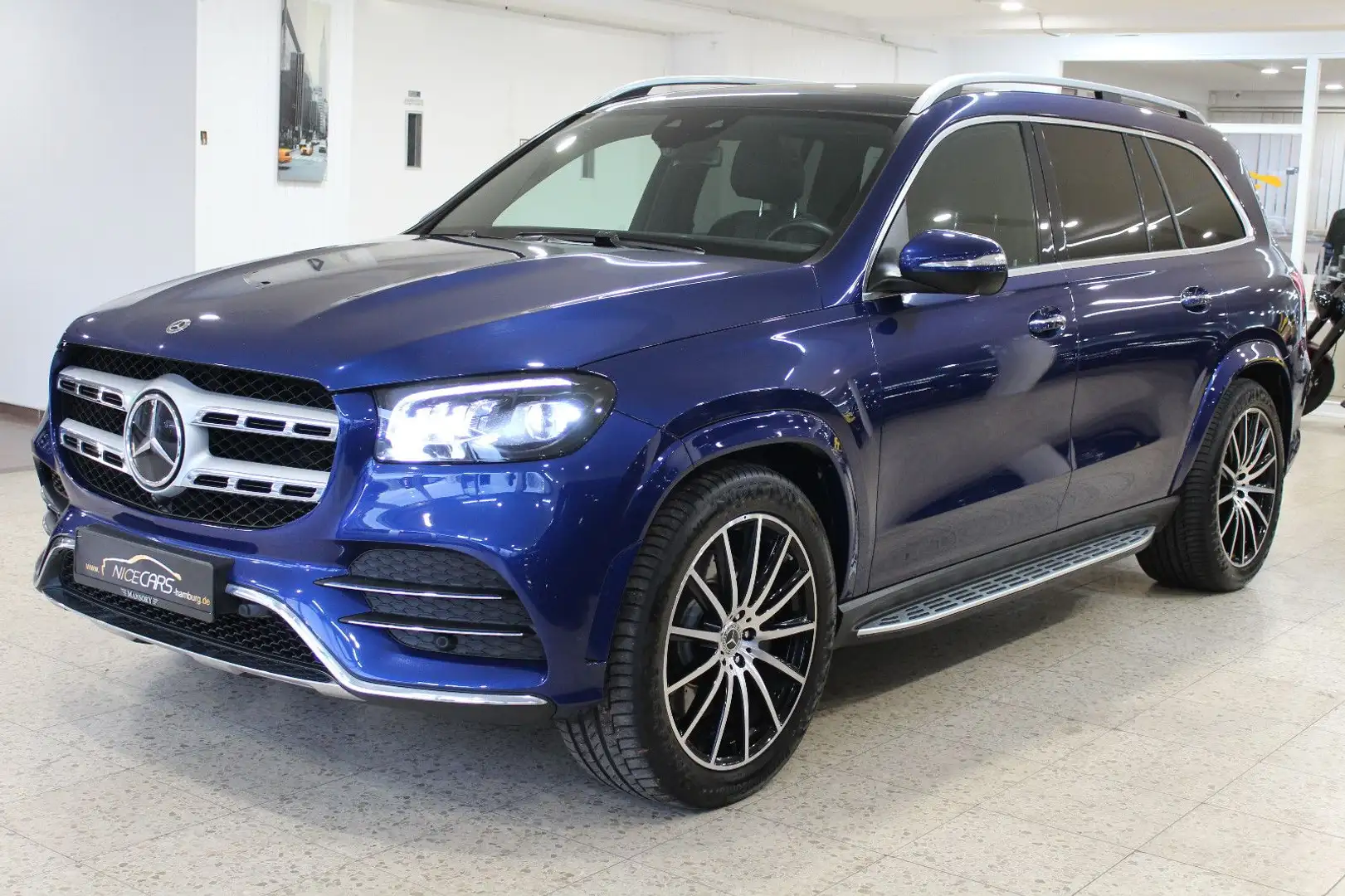 Mercedes-Benz GLS 400 d"4Matic"AMG-LINE"22 Zoll"Panorama"360°" Blauw - 2