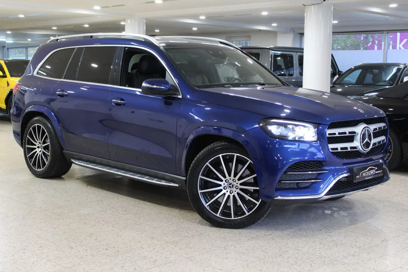 Mercedes-Benz GLS 400 d"4Matic"AMG-LINE"22 Zoll"Panorama"360°" Blauw - 1