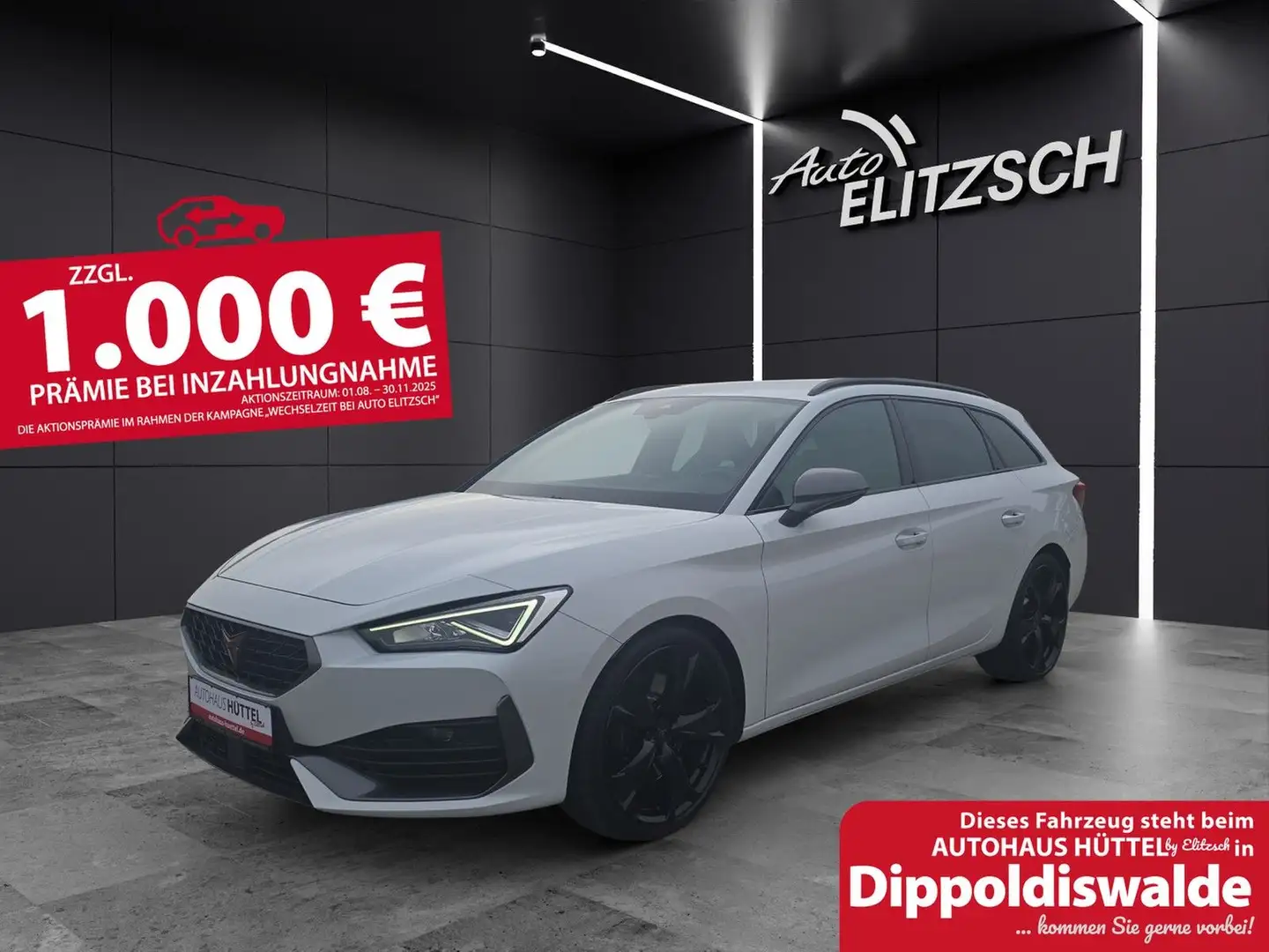 CUPRA Leon Sportstourer VZ 2.0 TSI 4Drive DSG AHZ ACC Blanc - 1