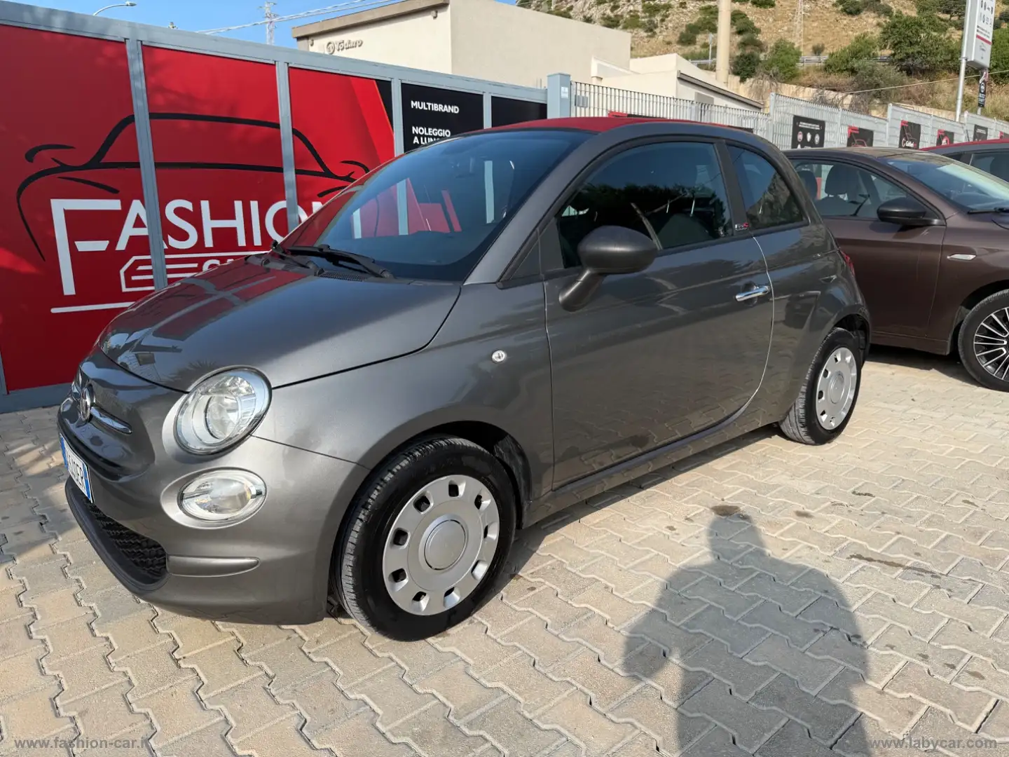 Fiat 500C C 1.0 Hybrid Cult Gris - 1