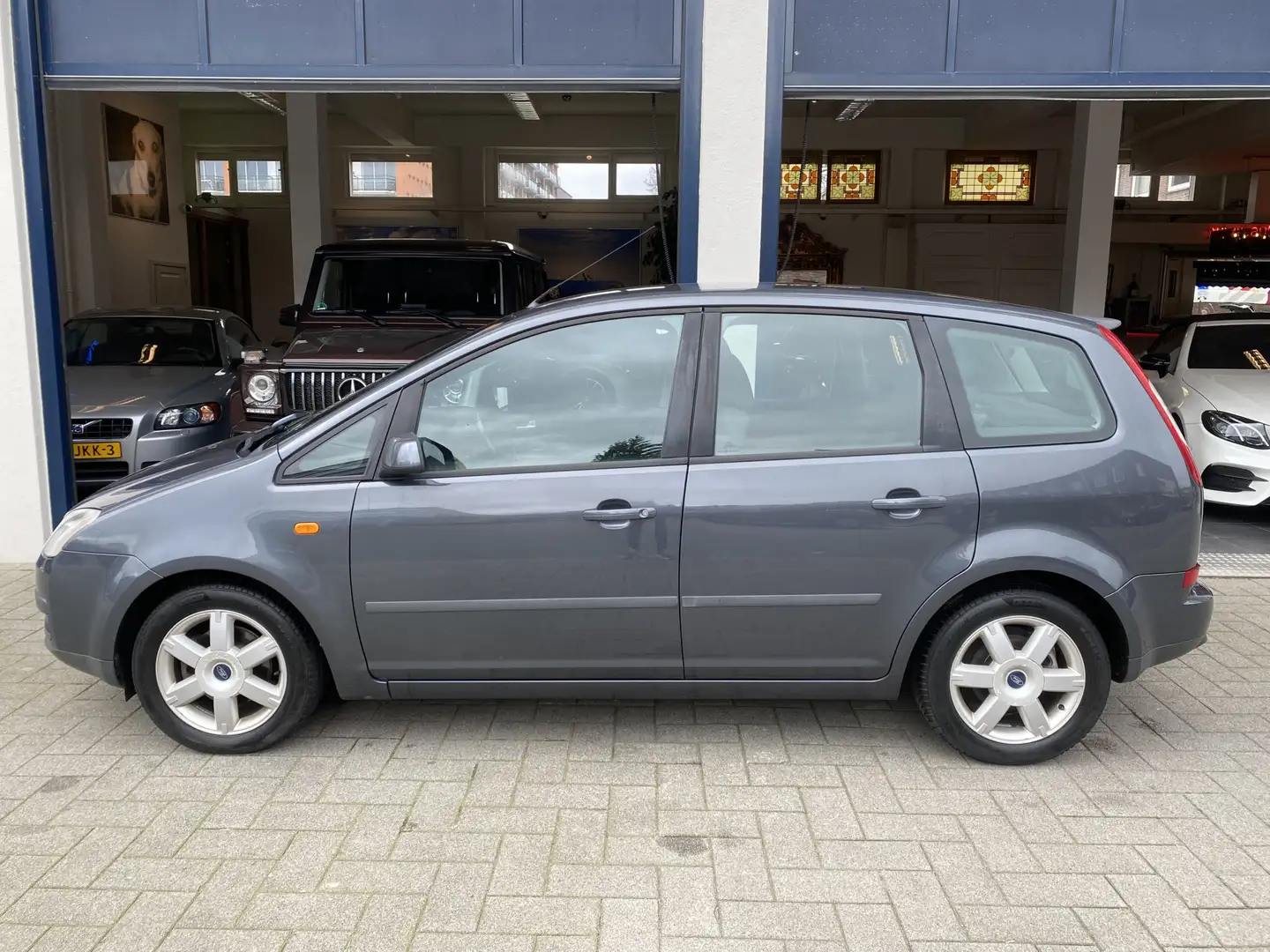 Ford Focus C-Max 1.6-16V Futura NL AUTO/AIRCO/CRUISE/NETTE STAAT Szary - 2