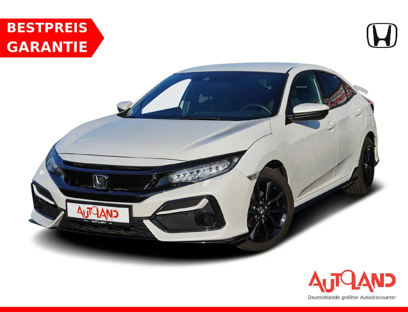 Honda Civic 1.0 Comfort Sport LED ACC Sitzheizung DAB Bianco - 1