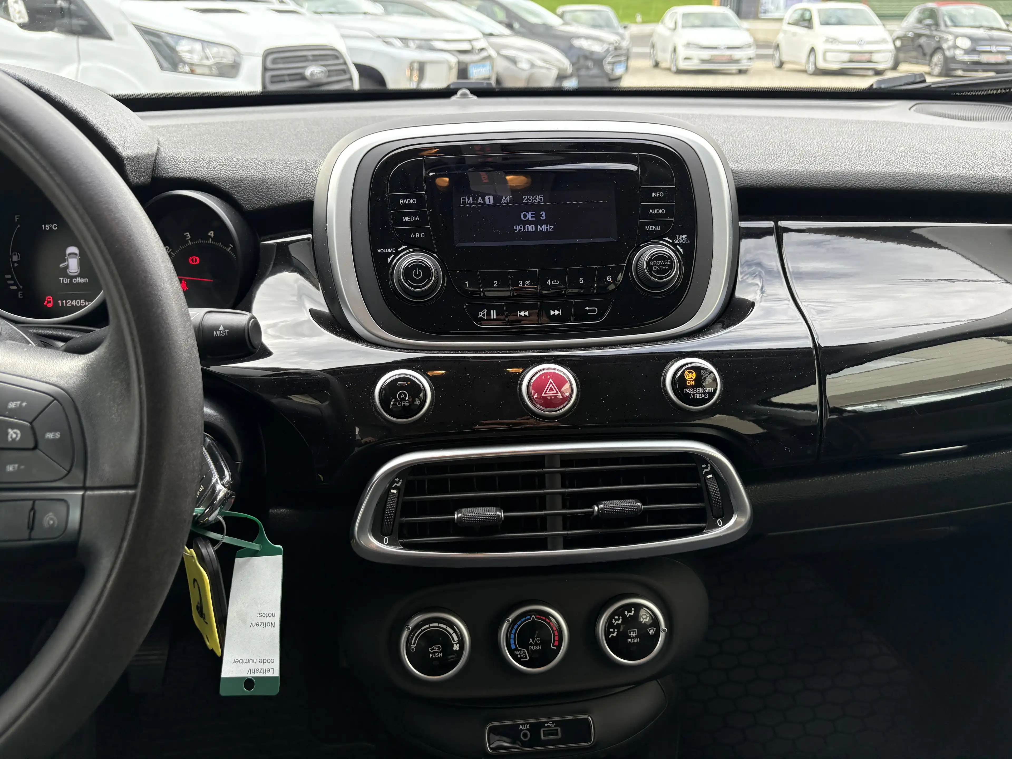 Fiat 500X 500X 1,6 E-torQ City Look Pop  1.BESITZ  KLIMA  TE — photo 14