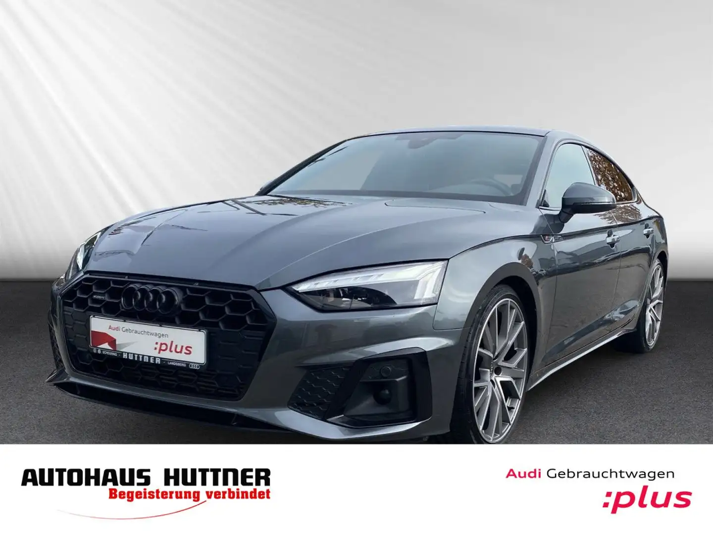 Audi A5 Sportback 40 TFSI qu. S line Competition SH LED Grau - 1
