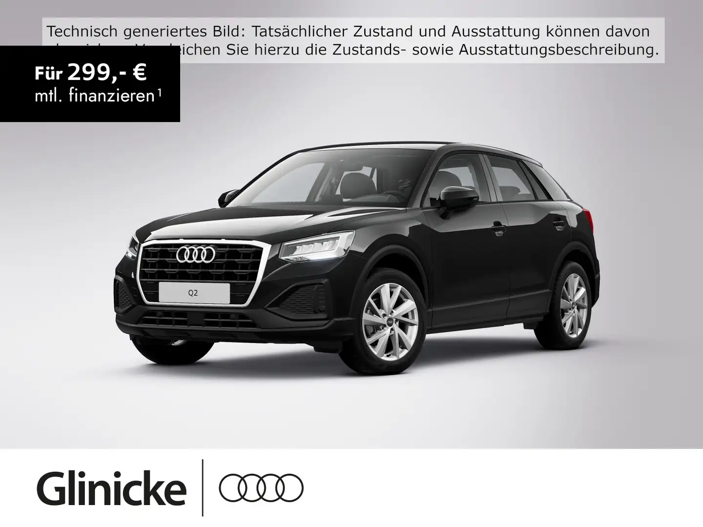 Audi Q2 35 TDI S-tronic LED Einparkhilfe FIS Audi Mus Schwarz - 1