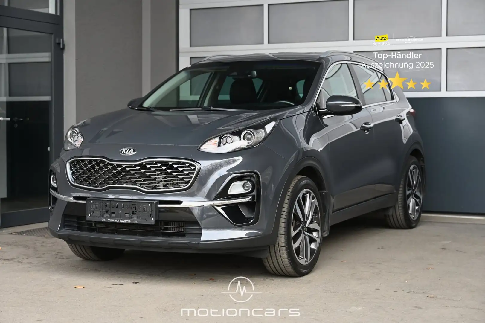 Kia Sportage 1.6 CRDi 136 Hk DCT Pickerl NEU Silber - 1