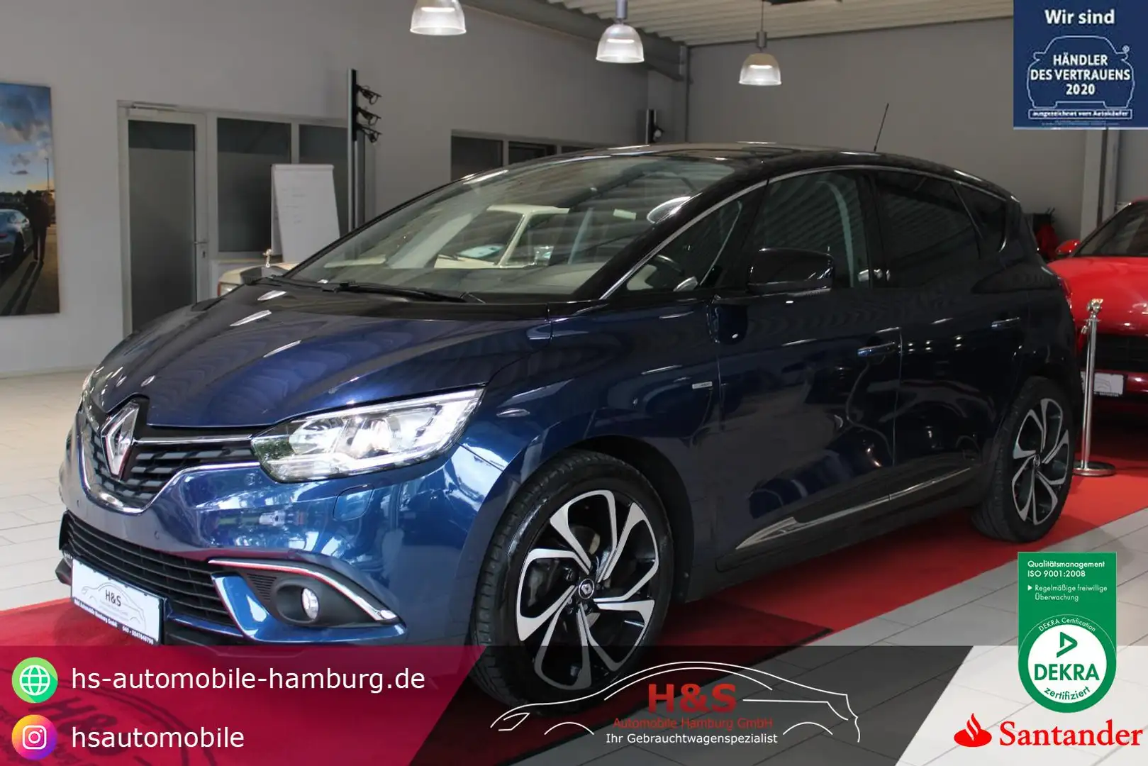 Renault Scenic IV BOSE Edition Синій - 1