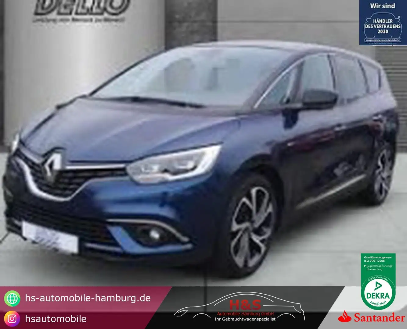 Renault Scenic IV BOSE Edition Blau - 1