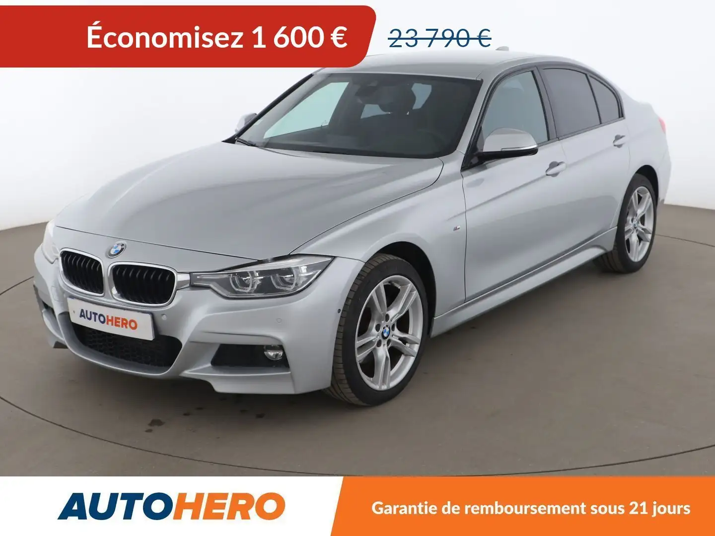 BMW 340 320d xDrive M Sport BVA8 Szary - 1