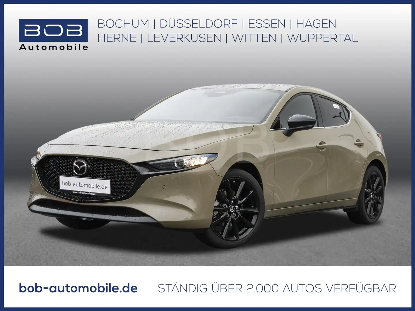 Mazda 3 Homura Automatik  8-fach bereift Beige - 1