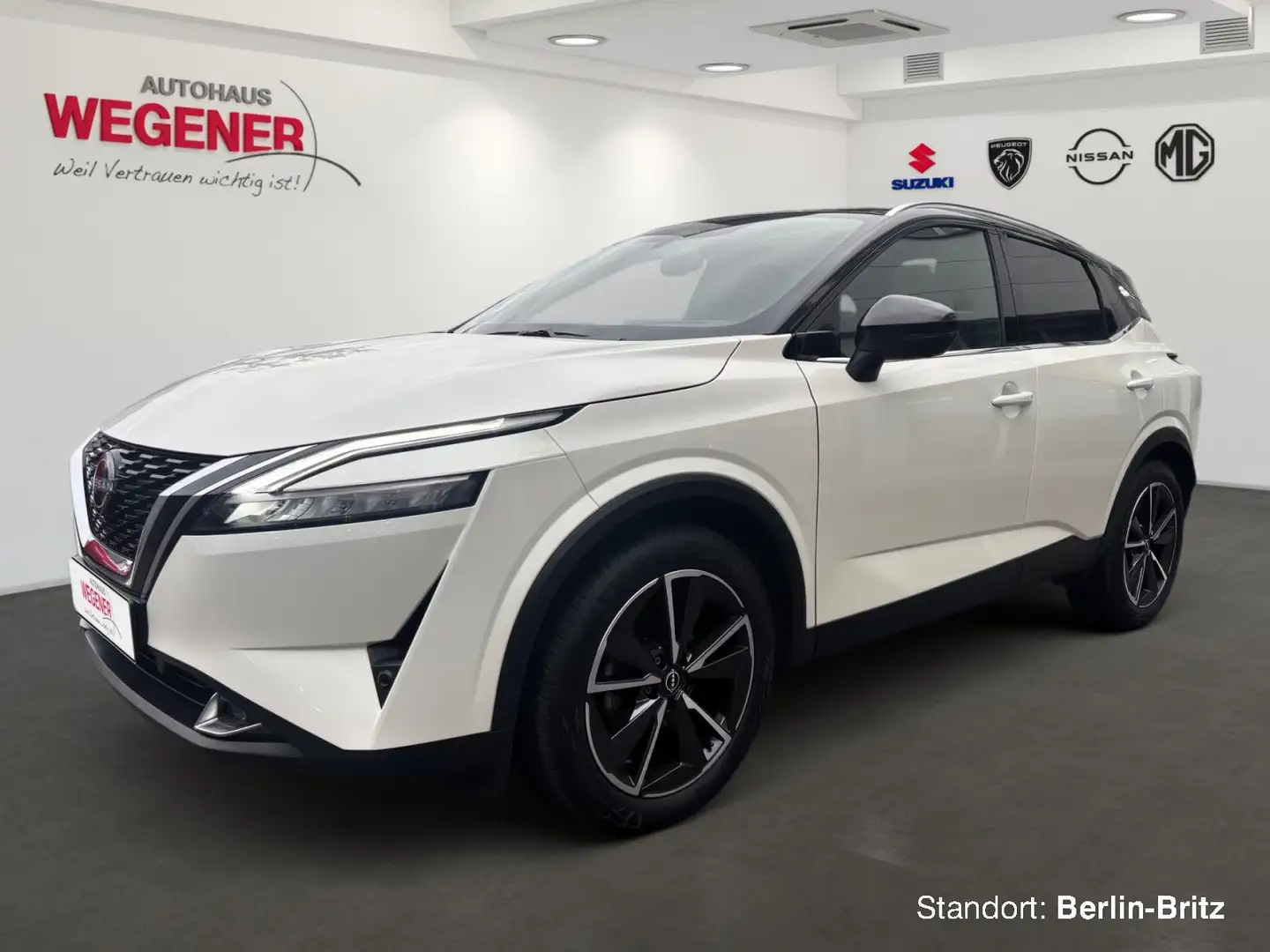 Nissan Qashqai QASHQAI 1.3 AT TEKNA MHEV+PANO+CARPLAY+SHZ+LED+ Weiß - 1