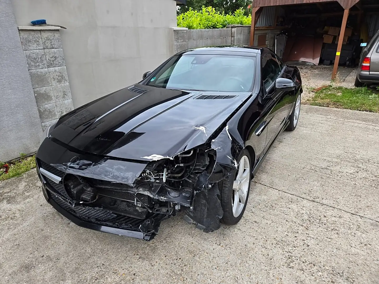 Mercedes-Benz SLK 350 BlueEfficiency Aut. Zwart - 2