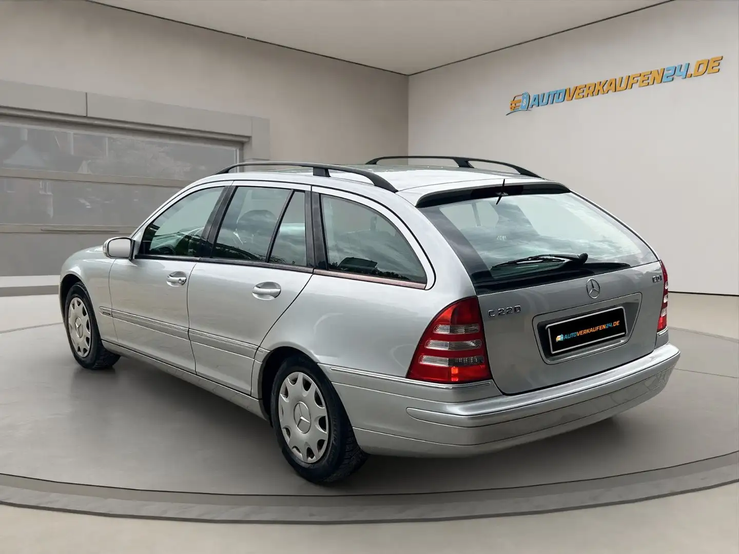 Mercedes-Benz C 220 T CDI Aut. Elegance TEMPO KLIMA SHZ 3.HD Plateado - 2