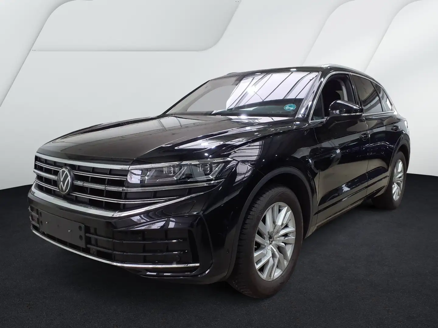 Volkswagen Touareg Elegance 3.0 TDI AHK Navi Luftfwk Kamera Sitzh. AH Schwarz - 2