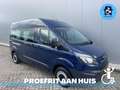Ford Transit Custom Rolstoelbus Rolstoel Voorin 3 Persoons Blauw - thumbnail 1