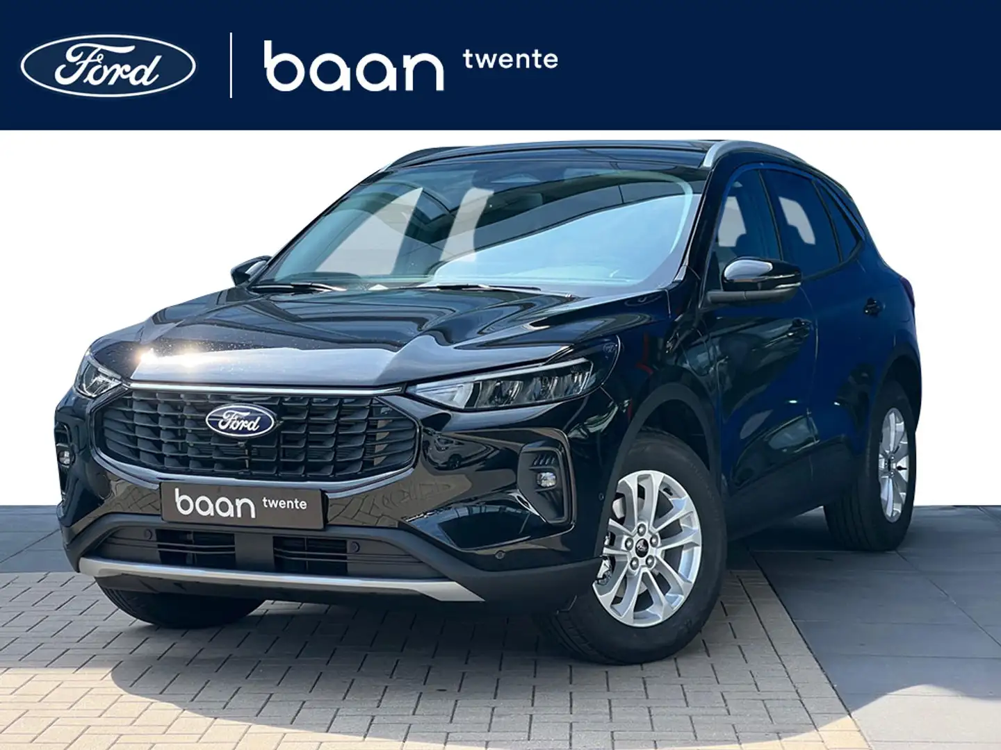Ford Kuga 2.5 PHEV Titanium 243 PK | Trekhaak 2.100 KG | Ada Zwart - 1