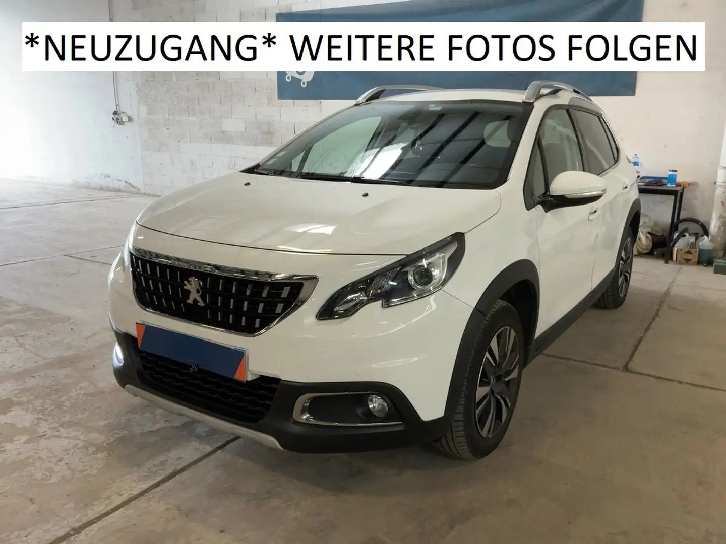 Peugeot 2008 Allure LEDER TEMPOMAT NAVI KAMERA CARPLAY LED PDC Blanc - 1