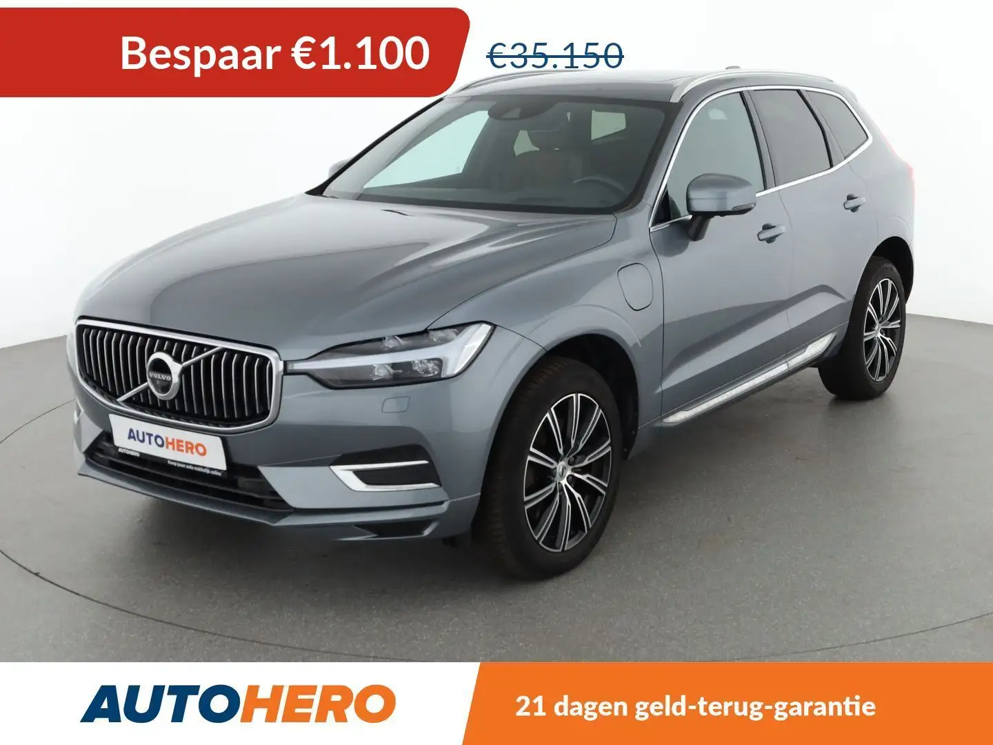 Volvo XC60 2.0 T6 Plug-in Hybrid Inscription AWD Grijs - 1