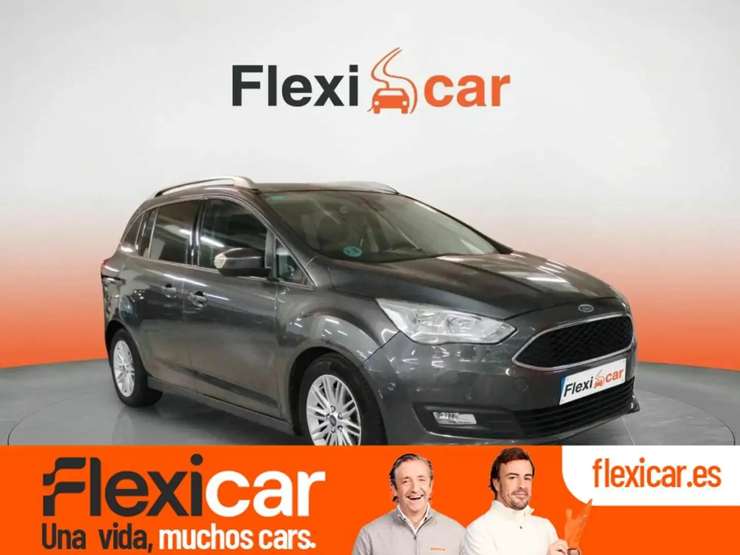 Ford C-Max 1.0 Ecoboost Auto-S&S Trend+ 125 Gris - 2