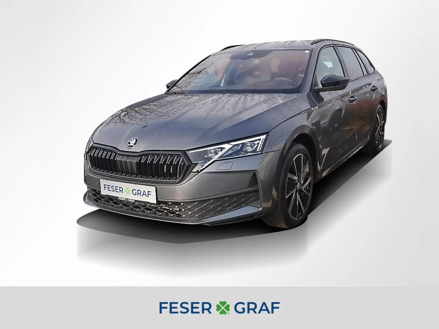 Skoda Octavia Sportline 1,5l TSI DSG *4x SHZ Matrix Kessy* Grau - 1