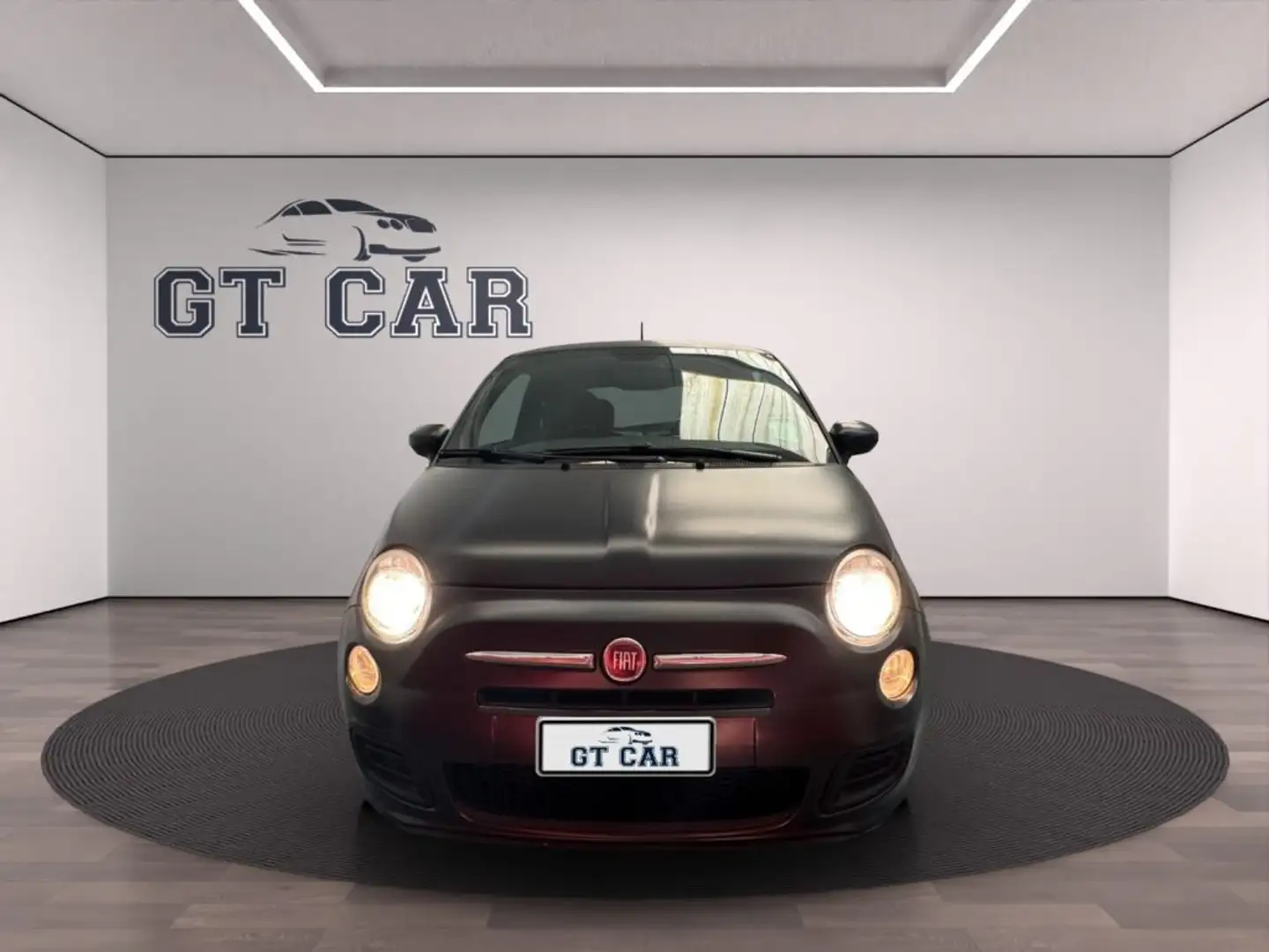 Fiat 500 1.2 'S' * GPL * NERA OPACA* *AUTOMATICA*PELLE* Grau - 2