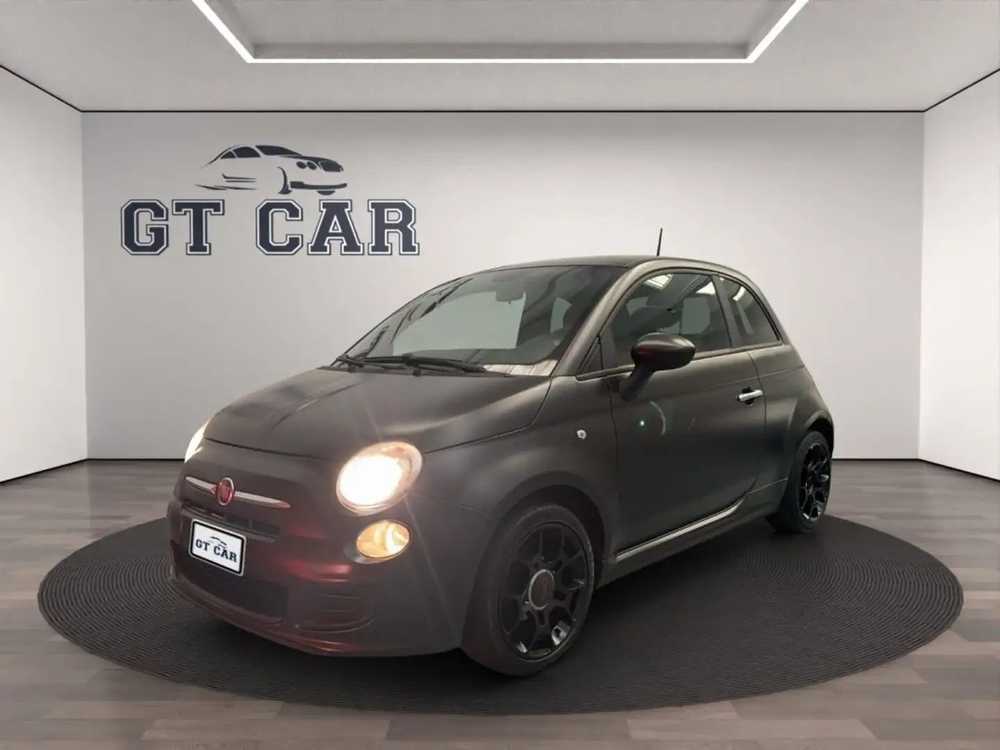 Fiat 500 1.2 'S' * GPL * NERA OPACA* *AUTOMATICA*PELLE* Grau - 1