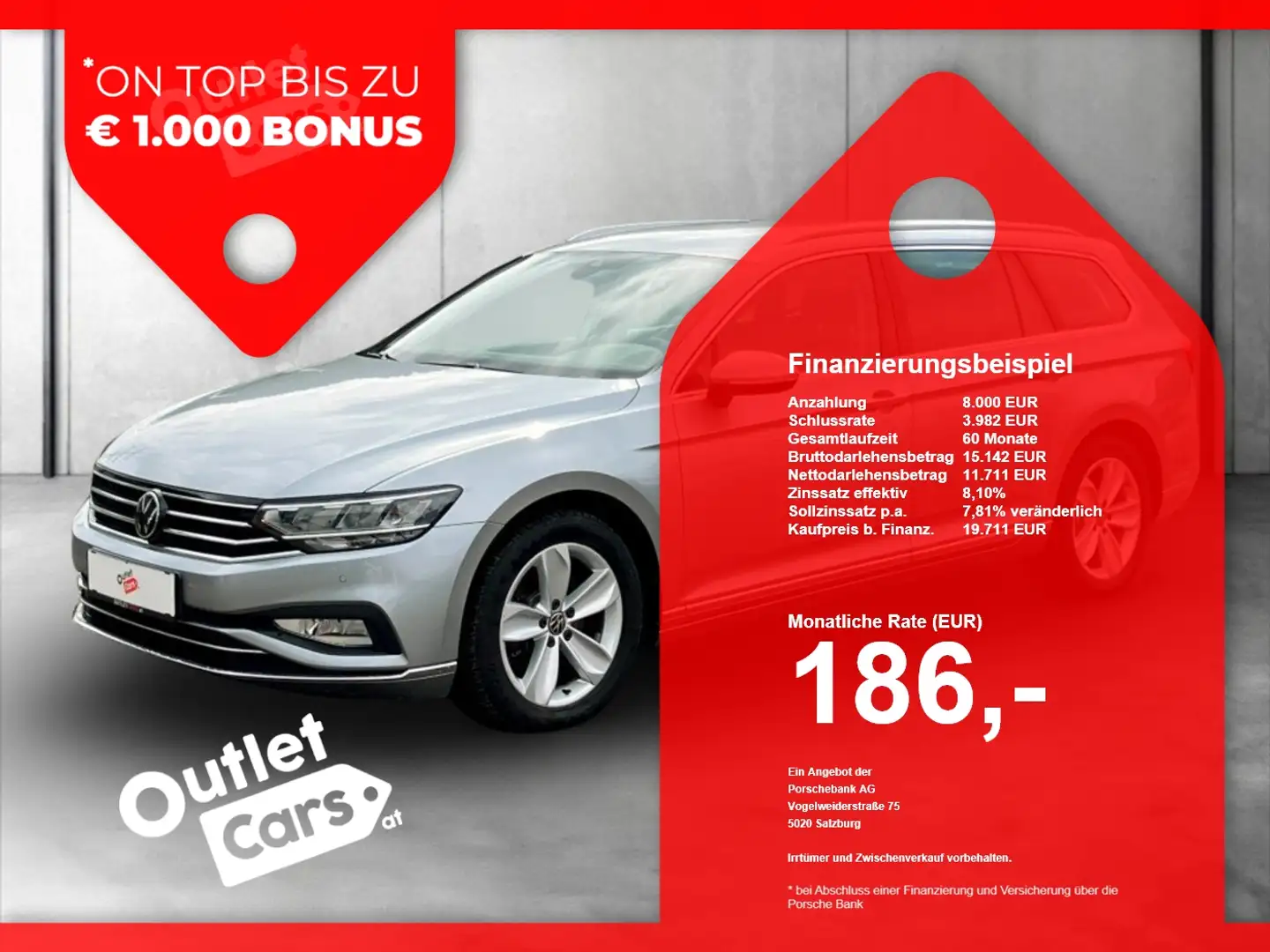 Volkswagen Passat Variant 2.0 TDI 4Mot. Eleg. DSG LED+RADAR - 1