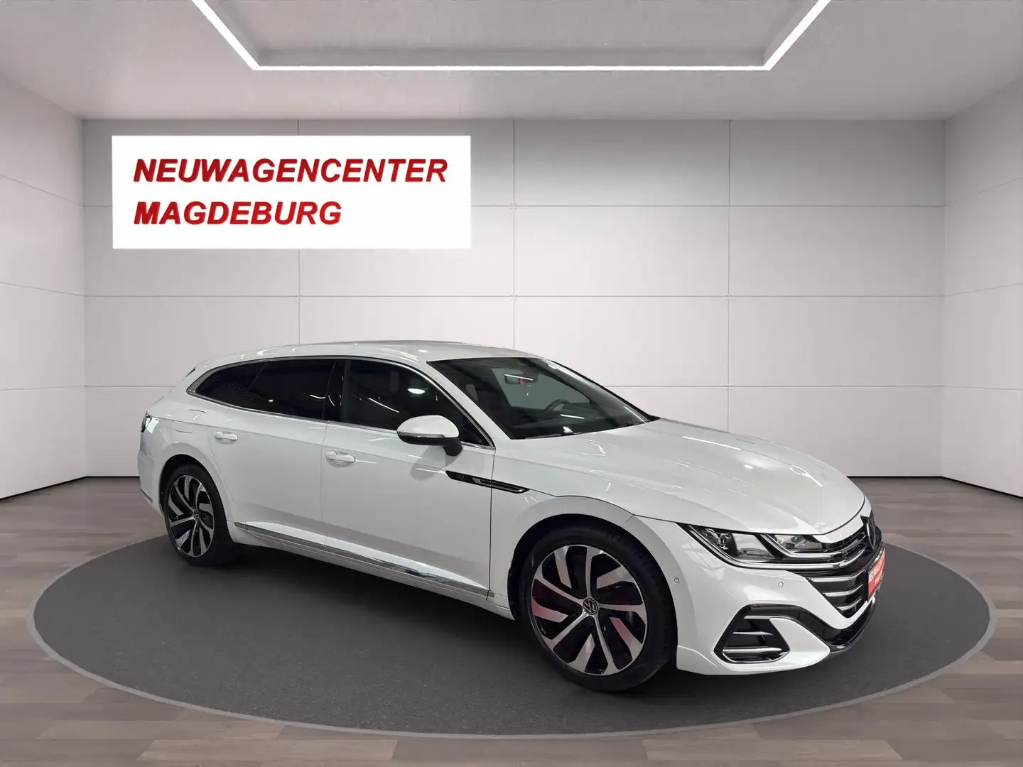 Volkswagen Arteon SB 2.0 TDI R-LINE 4x4*MATRIX*ST.HZG*AHK*NAVI* Weiß - 2