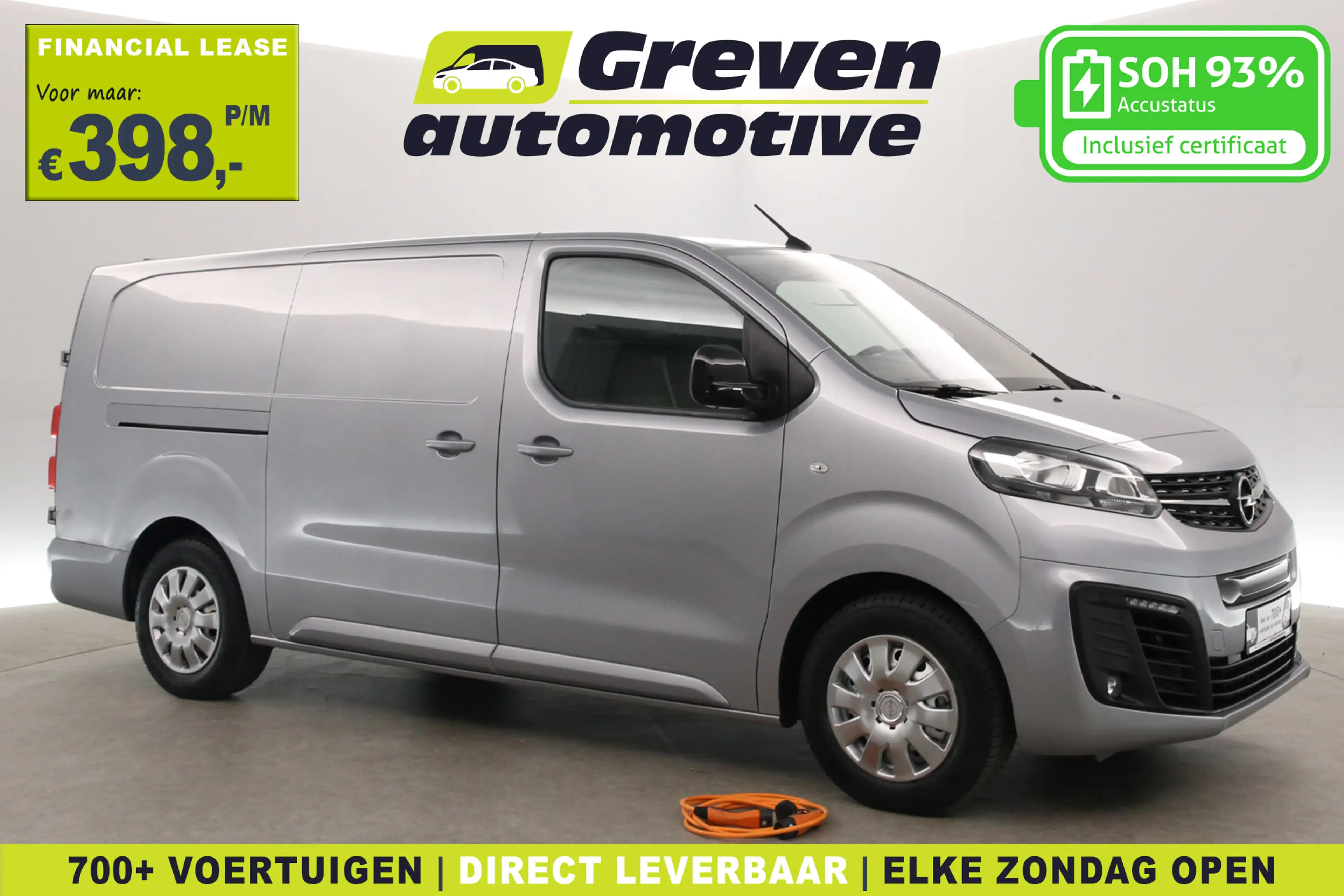 Peugeot e-Expert Opel Vivaro-e 75 kWh L3H1 | Snelladen | SOH 93% |