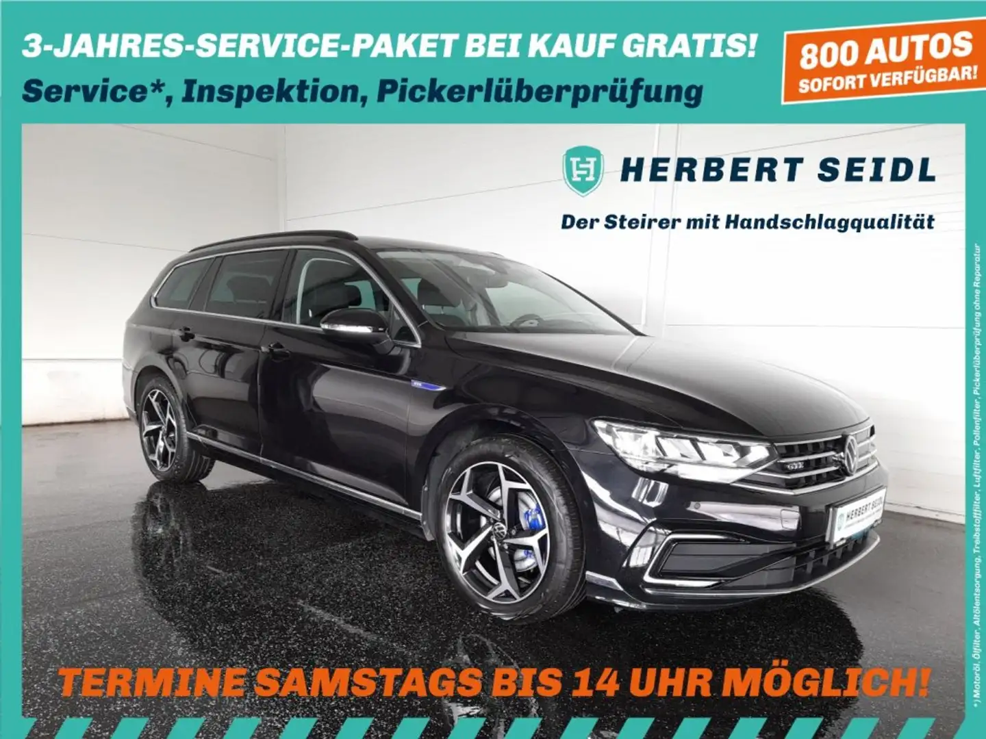 Volkswagen Passat Variant GTE PHEV DSG *18 ZOLL / VIRTUELL / HEAD-UP / LED MIT FERNLICHTASSIST / NAVI / ACC / SPORTMASSAGESITZ* Schwarz - 1