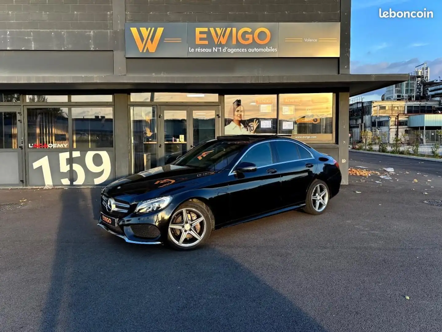 Mercedes-Benz C 220 Mercedes 220 2.2 CDI 170CH SPORT LINE 4MATIC BOITE AUTO 7G-TRONIC ENTRETIEN À JOUR Noir - 1