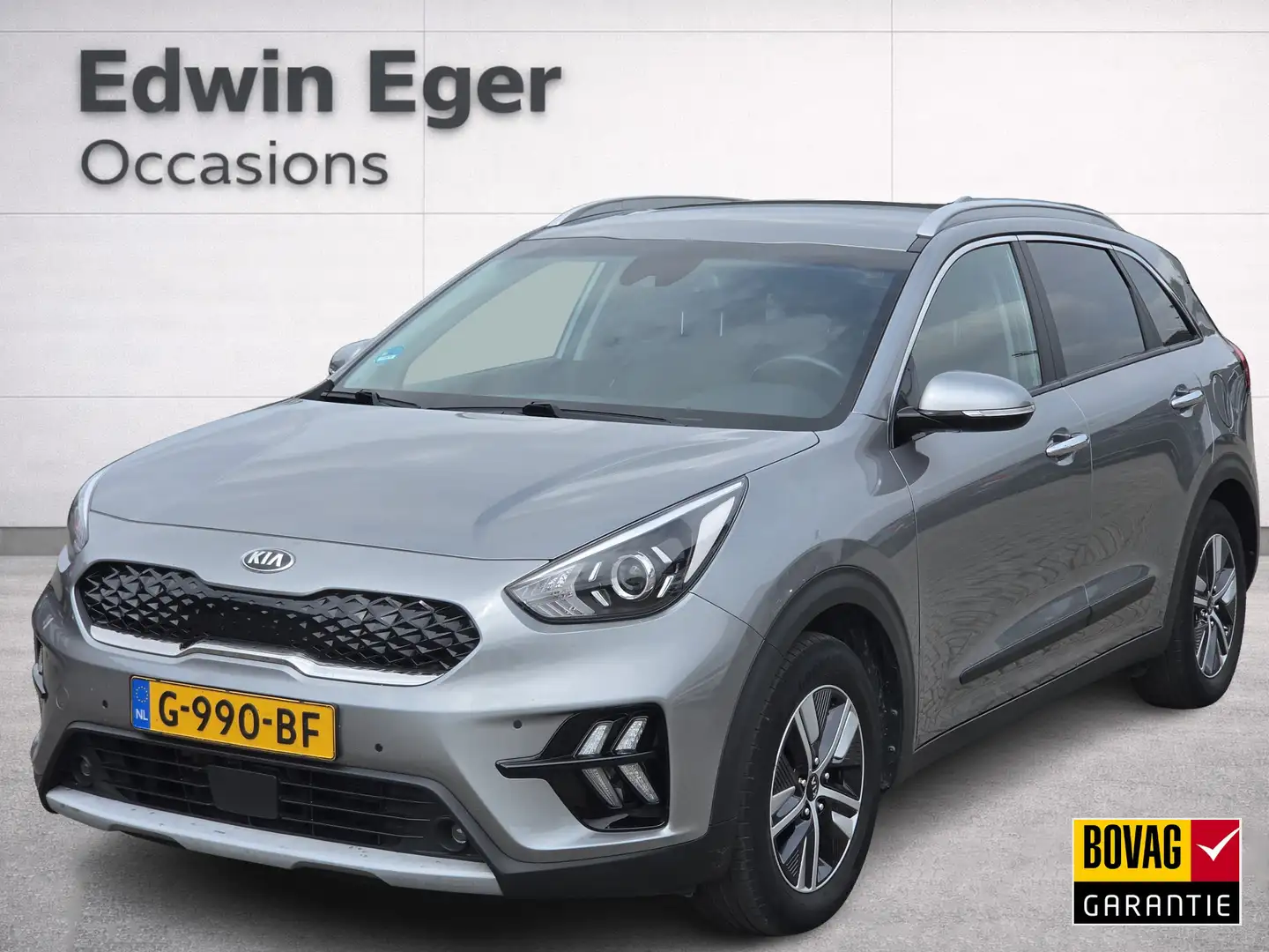 Kia Niro 1.6 GDi Hybrid DynamicLine | Parkeersensor V+A | C Grijs - 1
